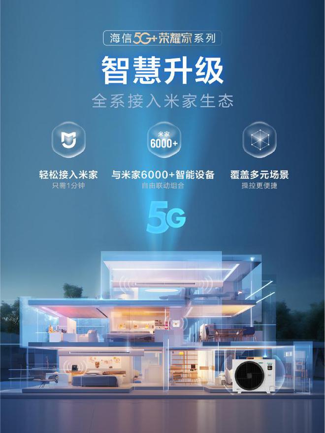 家覆盖多元场景 让智能生活触手可及凯发国际K8海信中央空调5G+荣耀